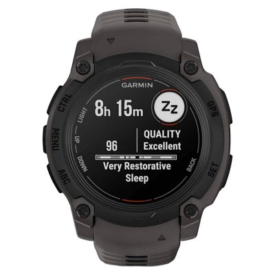 Часы Garmin Instinct E Black 40mm c угольно-черным ремешком